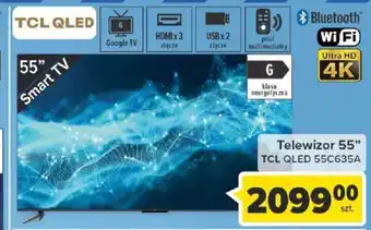 Carrefour TCL Telewizor 55" QLED 55C635A oferta