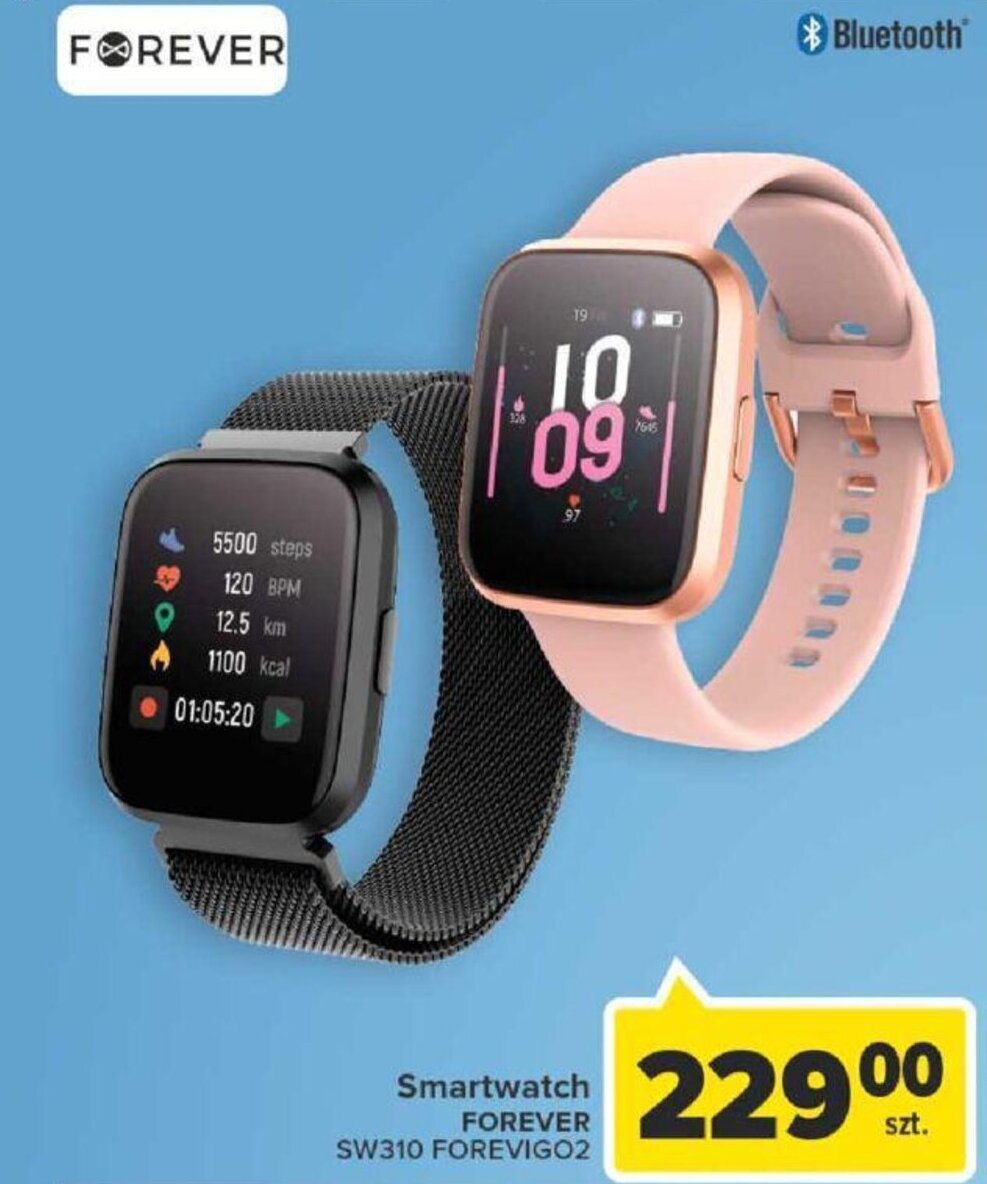 Carrefour FOREVER Smartwatch SW310 FOREVIGO2 oferta