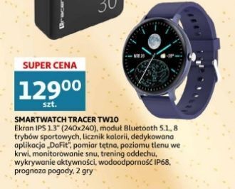 Auchan Smartwatch tw10 navy tracer oferta