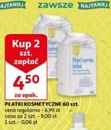 Auchan Płatki kosmetyczne podniesiony kciuk oferta