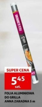 Auchan Folia aluminiowa gruba 5 m anna zaradna oferta