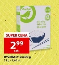 Auchan Ryż biały długoziarnisty auchan oferta