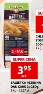 Auchan Bagietka pszenna dan cake oferta