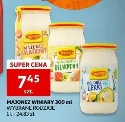 Auchan Majonez sałatkowy winiary oferta