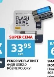 Auchan Pendrive 64 gb platinet oferta
