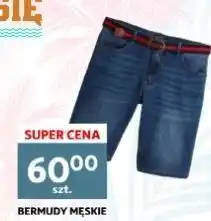 Auchan Bermudy męskie jeansowe oferta