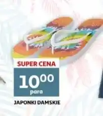 Auchan Japonki damskie oferta