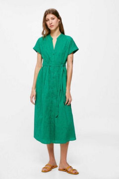 Springfield Midi schiffli shirt dress oferta