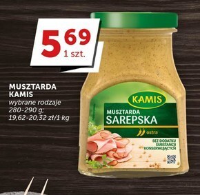 Groszek Kamis musztarda sarepska 185 g oferta