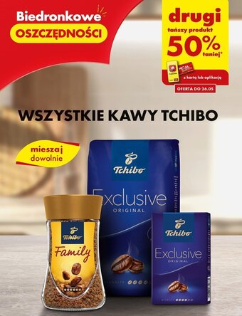 Biedronka WSZYSTKIE KAWY TCHIBO oferta