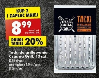 Biedronka Tacki do grillowania Czas na Grill, 10 szt. oferta