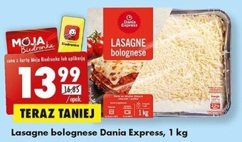 Biedronka Lasagne bolognese Dania Express, 1 kg oferta