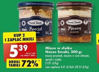 Biedronka Mięso w słoiku Nasze Smaki, 300 g oferta