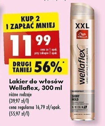Biedronka Lakier do włosów Wellaflex, 300 ml oferta