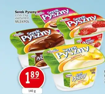 Prim Market MLEKPOL Serek Pyszny 140g oferta