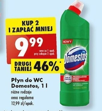 Biedronka Płyn do WC Domestos, 1l oferta