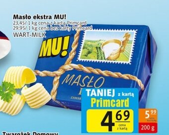 Prim Market Masło ekstra MU! 200g oferta