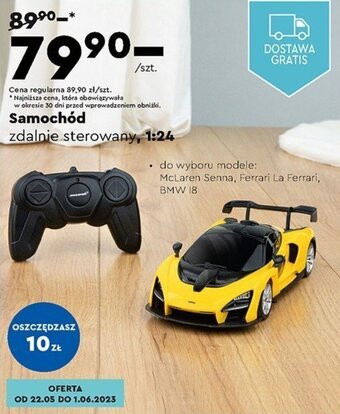 Biedronka Samochód zdalnie sterowany, 1:24 oferta