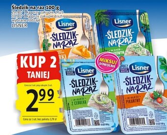 Prim Market Lisner Śledzik na raz 100 g oferta