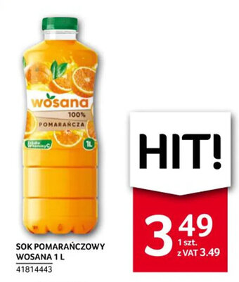 Selgros SOK POMARAŃCZOWY WOSANA 1 L oferta