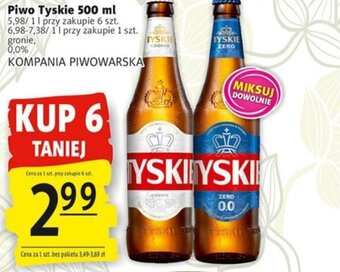 Prim Market KOMPANIA PIWOWARSKA Piwo Tyskie 500 ml oferta