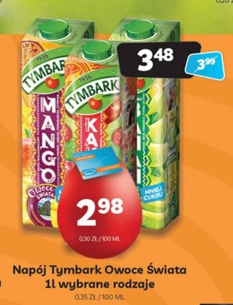 Delfin Napój Tymbark Owoce Świata 1l oferta