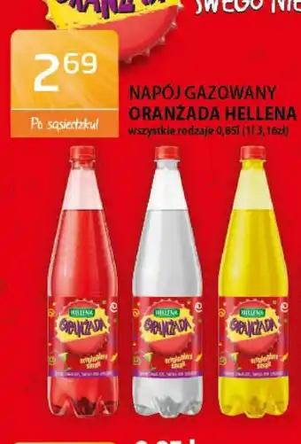 ABC Napój gazowany oranżada Hellena 0,85l oferta