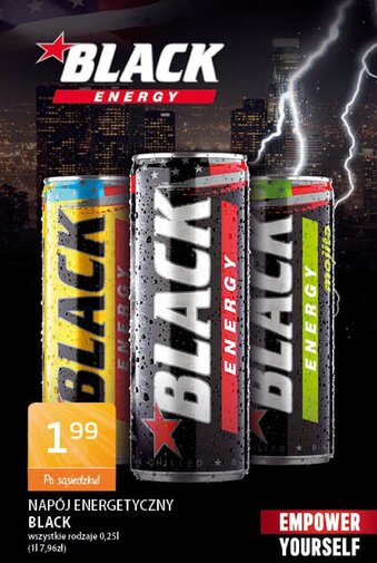 ABC Napój energetyczny Black 0,25l oferta
