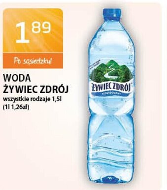 ABC Woda Żywiec Zdrój 1,5l oferta