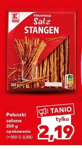 Kaufland Paluszki solone oferta