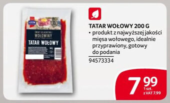 Selgros TATAR WOŁOWY 200 G oferta