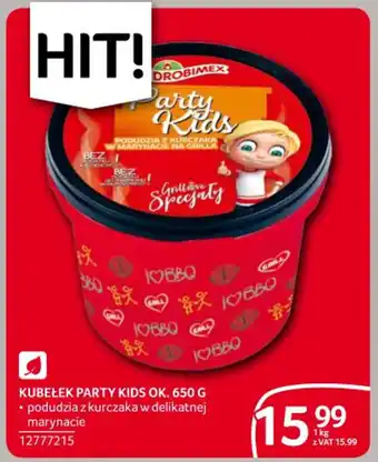 Selgros KUBEŁEK PARTY KIDS OK. 650g oferta