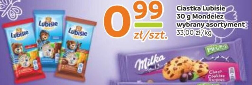 Gama Ciastka Lubisie 30 g Mondelez oferta