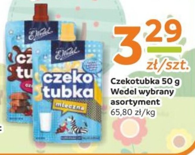 Gama Czekotubka 50 g tubka Wedel oferta