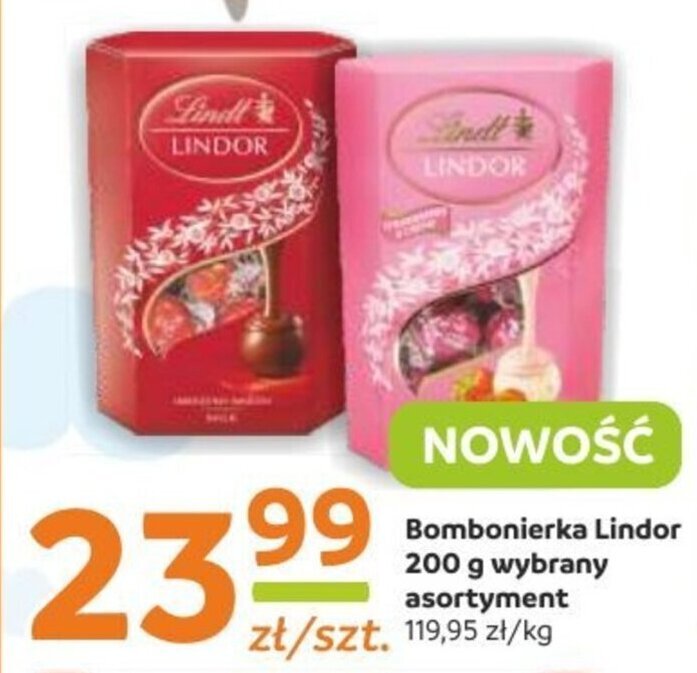 Gama Bombonierka Lindor 200 g oferta