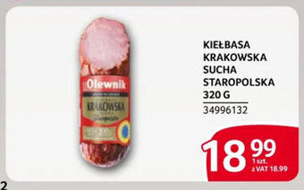 KIEŁBASA KRAKOWSKA SUCHA STAROPOLSKA 320g