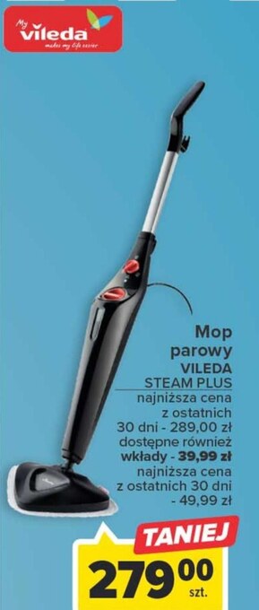 Carrefour Mop parowy vileda oferta