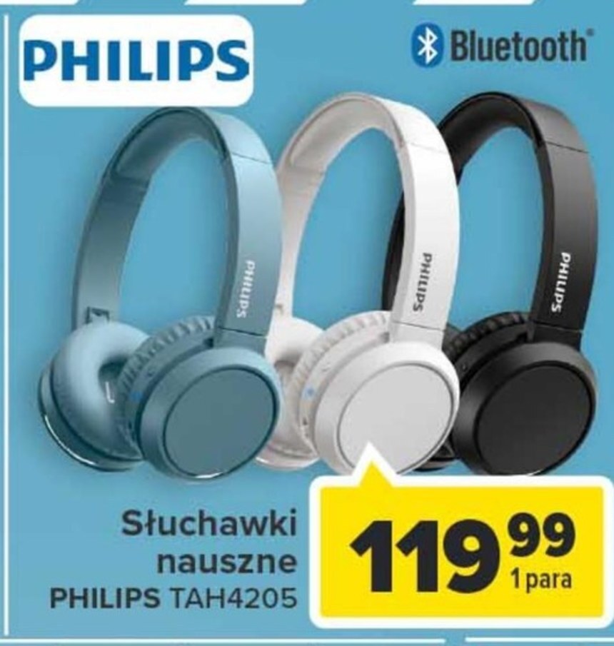 Carrefour Słuchawki philips oferta