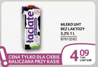 Selgros MLEKO UHT BEZ LAKTOZY 3,2% 1 L oferta