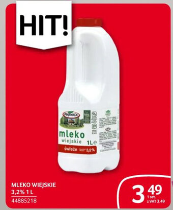 Selgros MLEKO WIEJSKIE 3,2% 1 L oferta