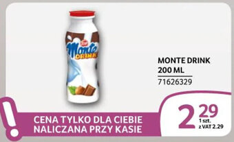 Selgros MONTE DRINK 200 ML oferta