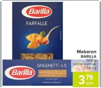 Carrefour Makaron Barilla 500g oferta