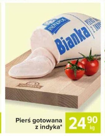 Carrefour Pierś gotowana z indyka 1kg oferta