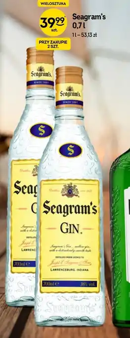 Żabka Seagram's Gin 0,7l oferta