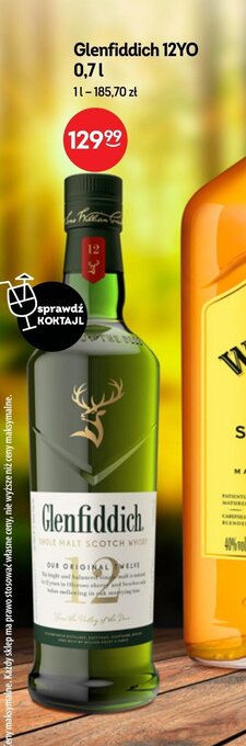 Żabka Glenfiddich 12YO 0,7l oferta
