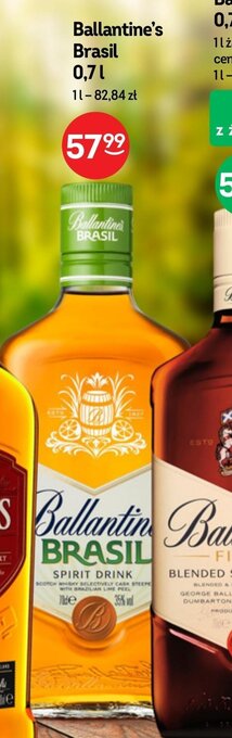 Żabka Ballantine's Brasil 0,7l oferta