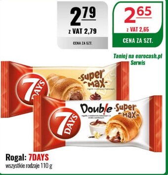 Eurocash Rogal: 7DAYS 110 g oferta