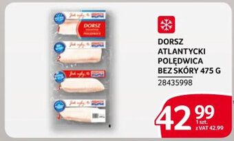 Selgros DORSZ ATLANTYCKI POLĘDWICA BEZ SKÓRY 475 G oferta