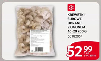 Selgros KREWETKI SUROWE OBRANE ZOGONEM 16-20 700 G oferta