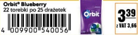 Eurocash Orbit® Blueberry oferta